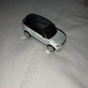 Silver Diecast Model Car